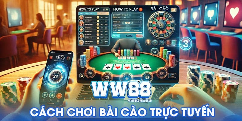 Cách chơi bài cào trực tuyến