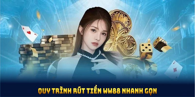 Quy trình rút tiền WW88 nhanh gọn, dễ thao tác cho tất cả thành viên